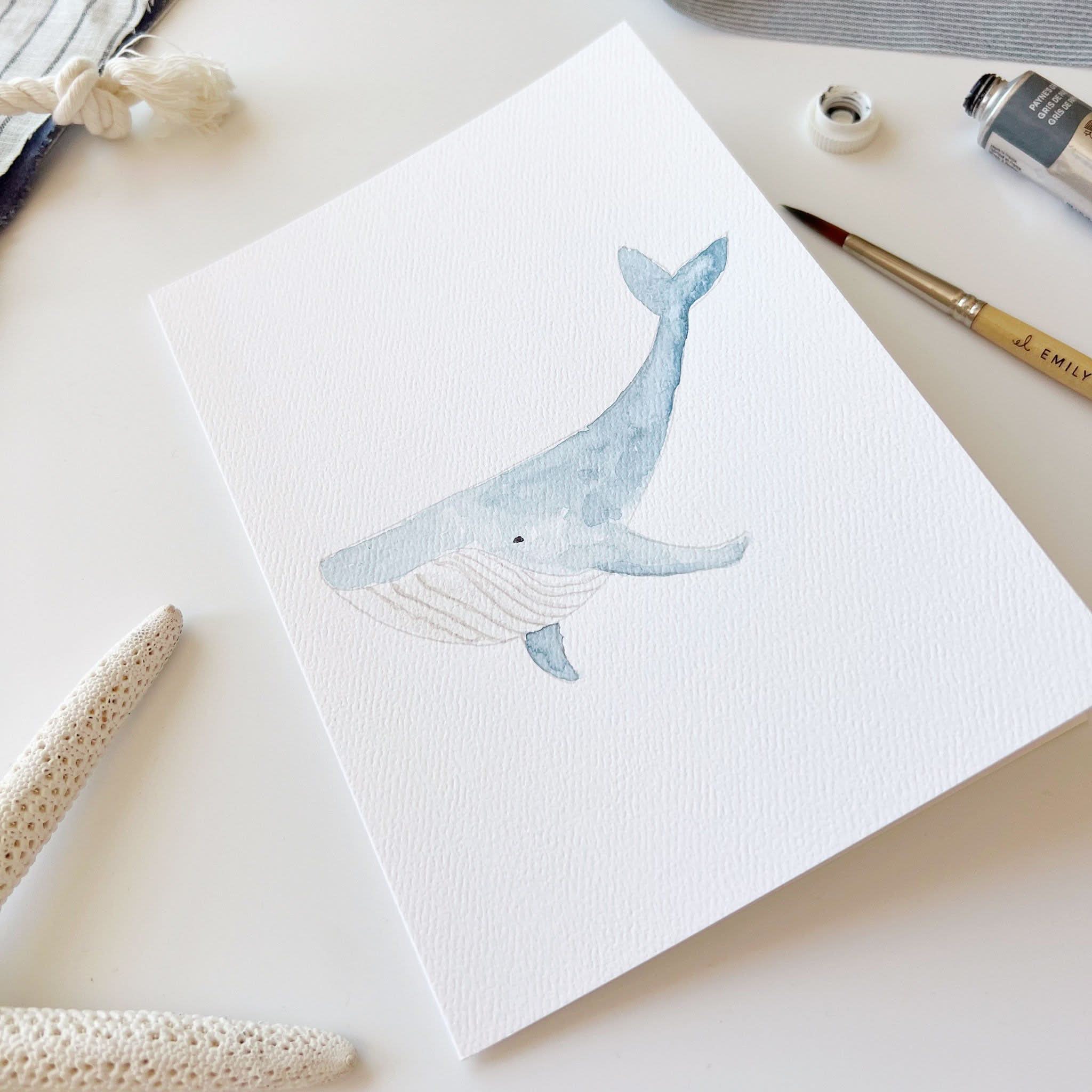 SEASIDE PAINTABLE NOTE CARDS