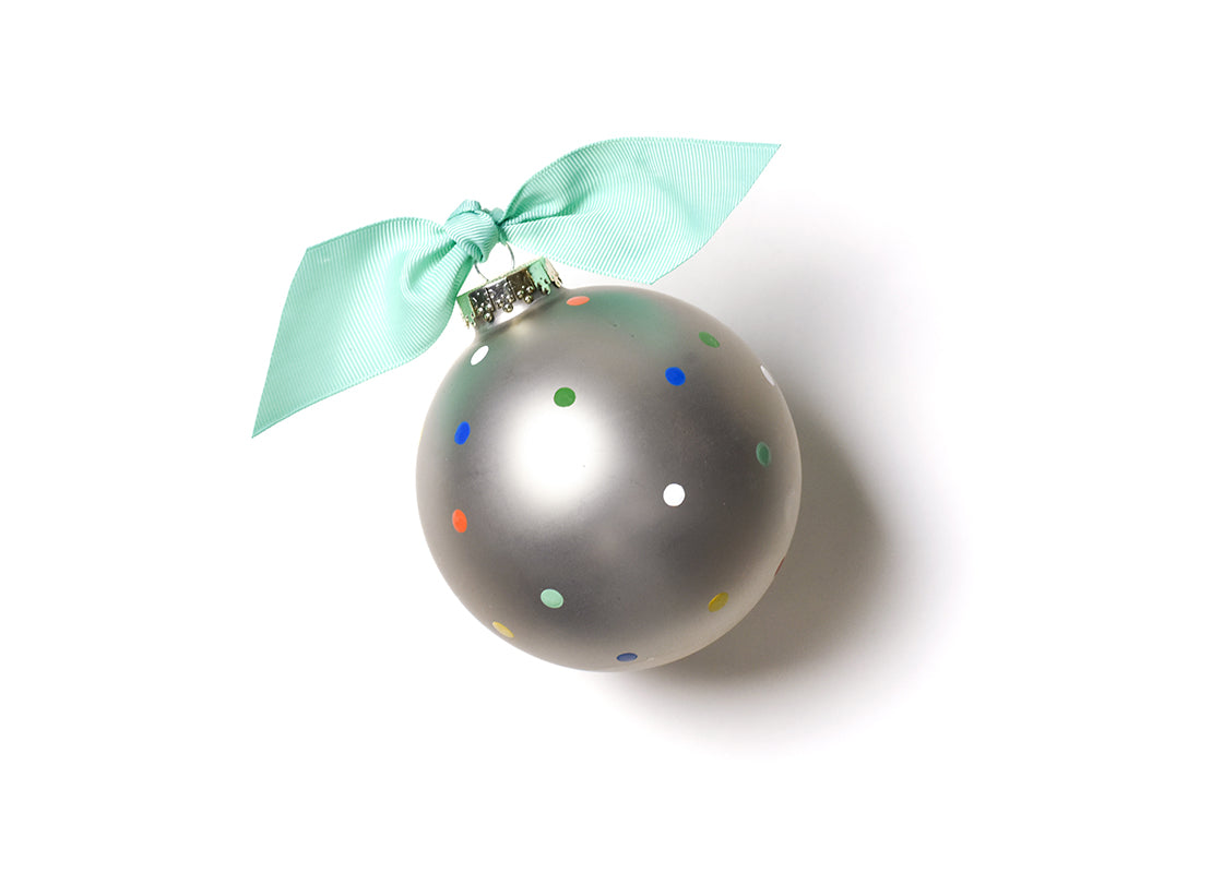 I LOVE MY DOG POPPER 100MM GLASS ORNAMENT