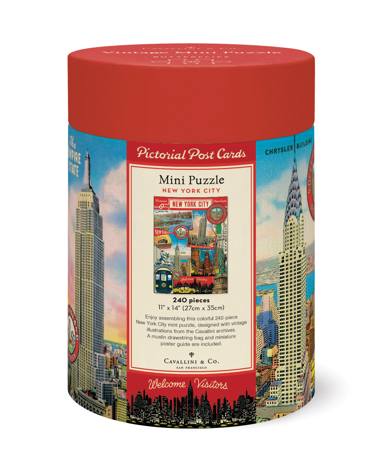 New York City - 240 Pieces Mini Puzzle