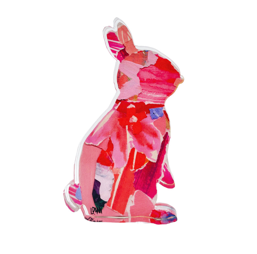 Acrylic Bunny in Color