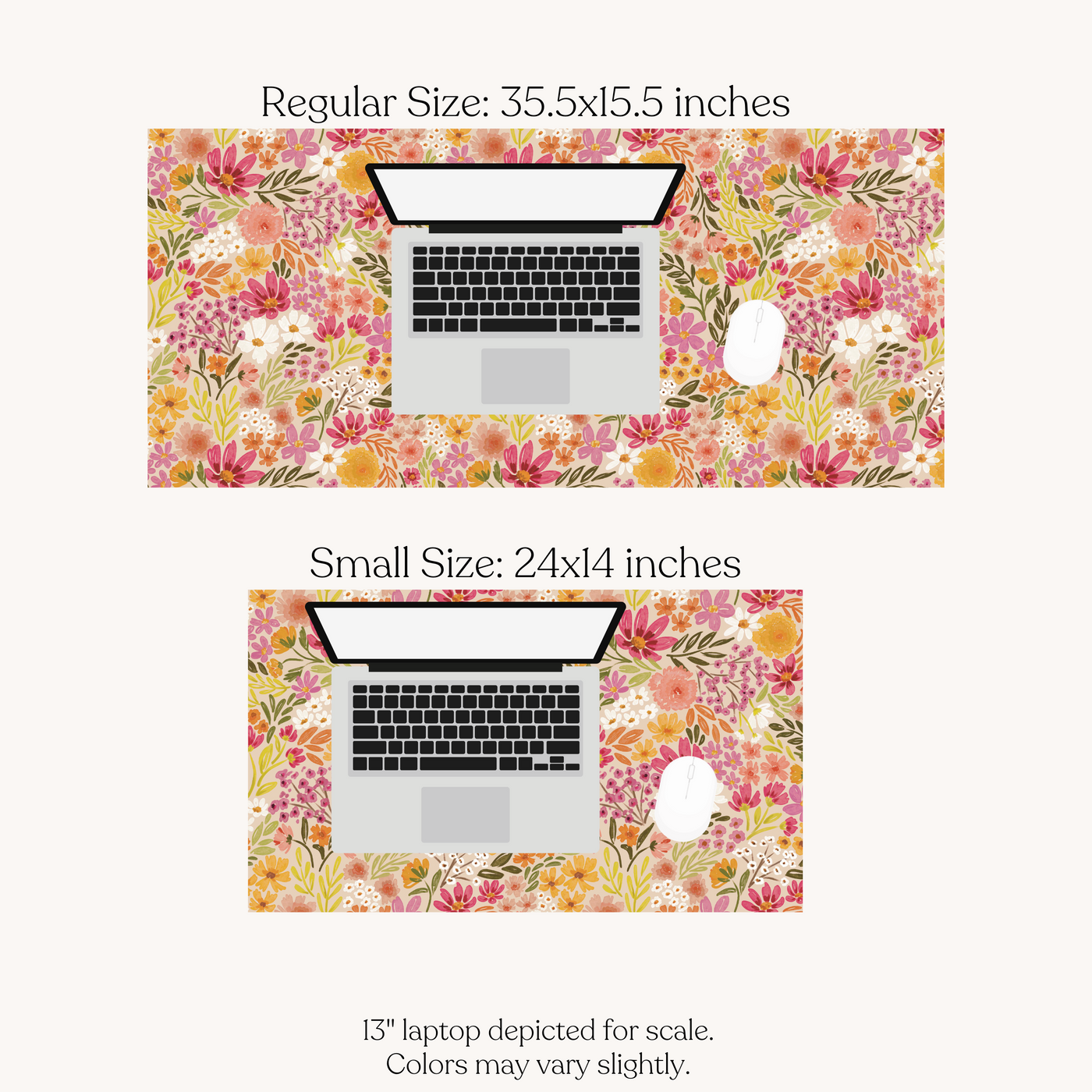 Primrose Petals Desk Pad - Small