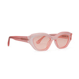 Aiden - Transparent Matte Pink - Polarized Sunglasses