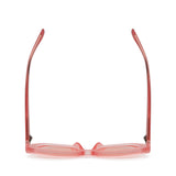 Aiden - Transparent Matte Pink - Polarized Sunglasses