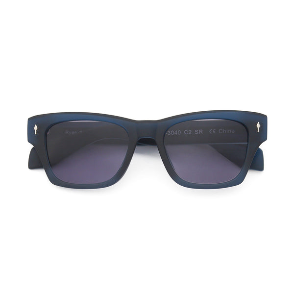 Rai - Matte Navy Blue (1.75) Tinted Readers