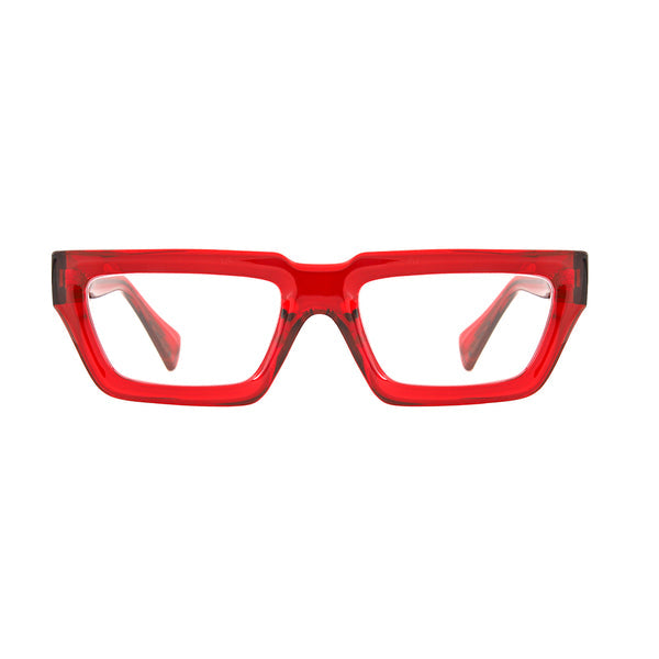 Ulla - Transparent Red (1.50) Blue Light Blockers