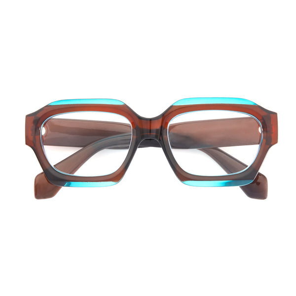 Grace - Brown/Blue (2.00) Blue Light Blockers