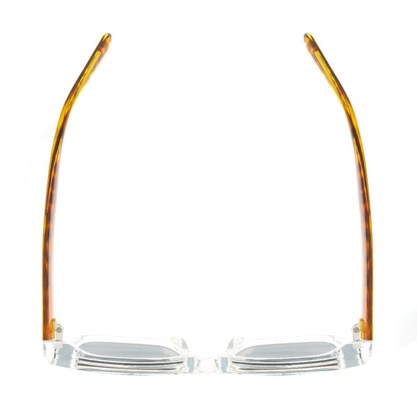 Cade - Clear/Tortoise Temples - Smokey Lens
