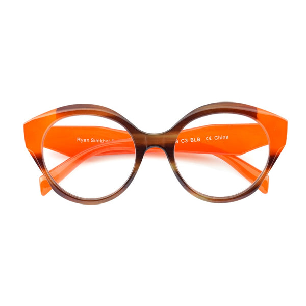 Avery - Brown/Orange (1.75) Blue Light Blockers