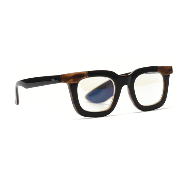Onyx - Black/Brown (1.50) Blue Light Blocking