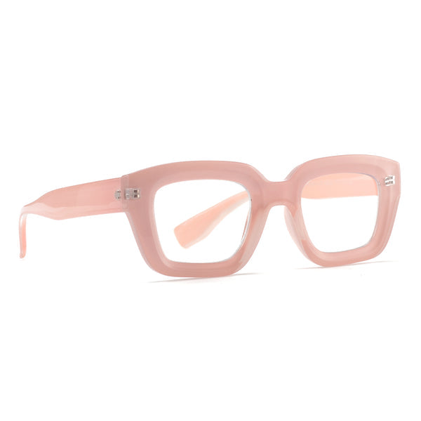 Owen - Transparent Pink (1.75) Blue Light Blockers