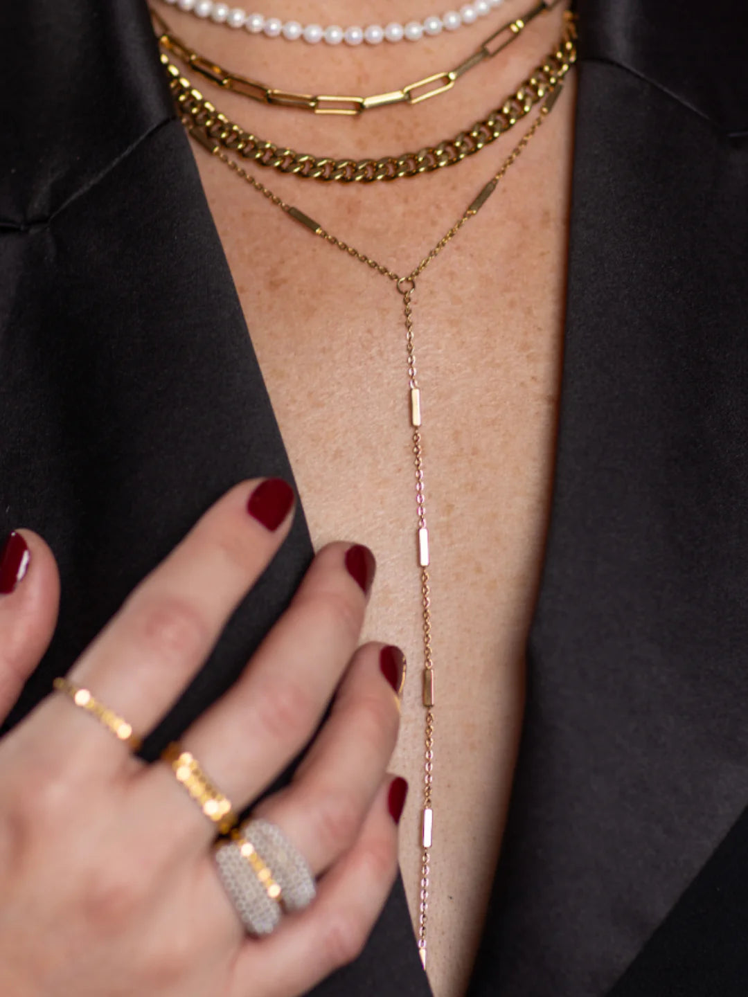 Regina Lariat - Gold