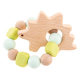 Silicone Teether w/Pouch Dino
