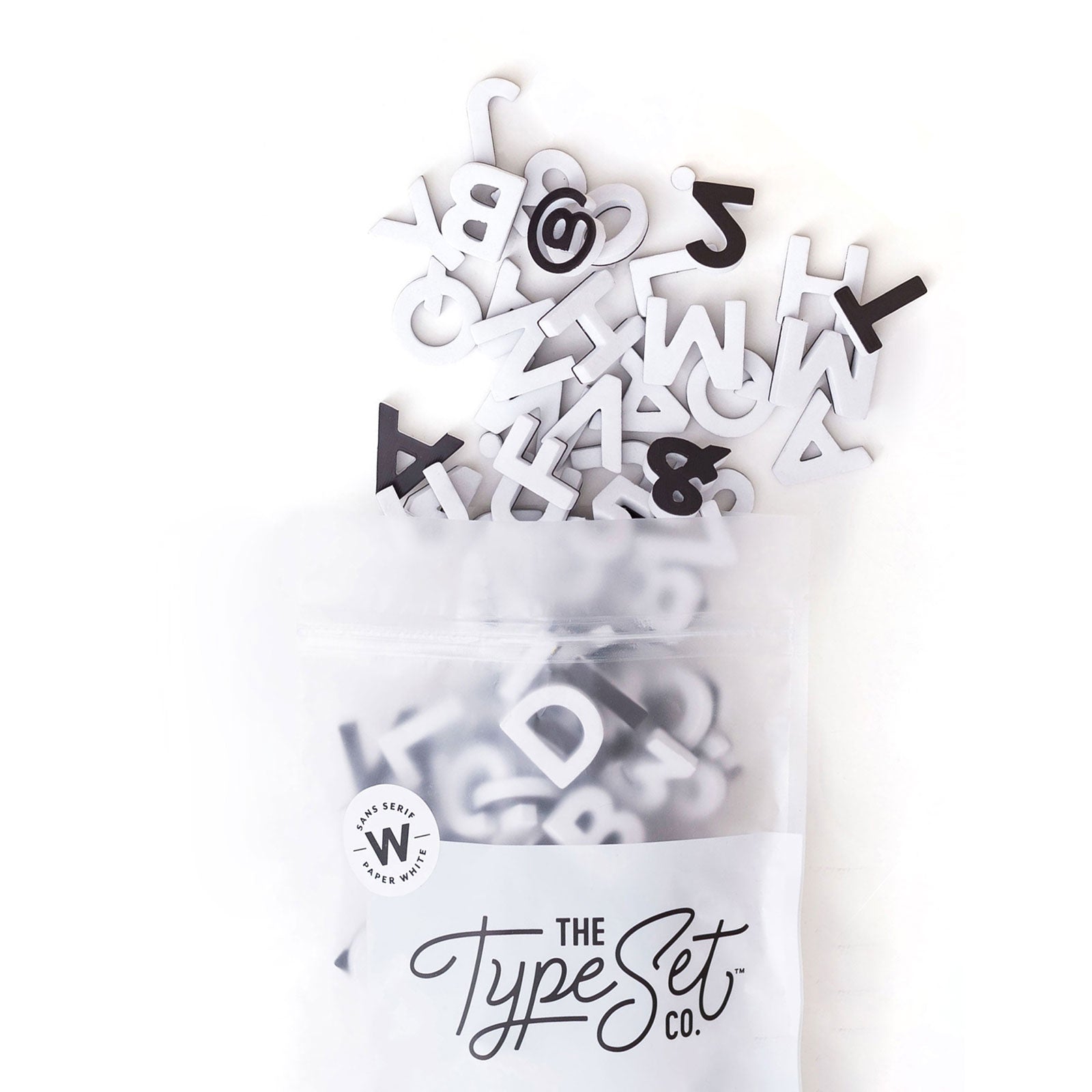 Magnetic Letters Paper White (classic serif)
