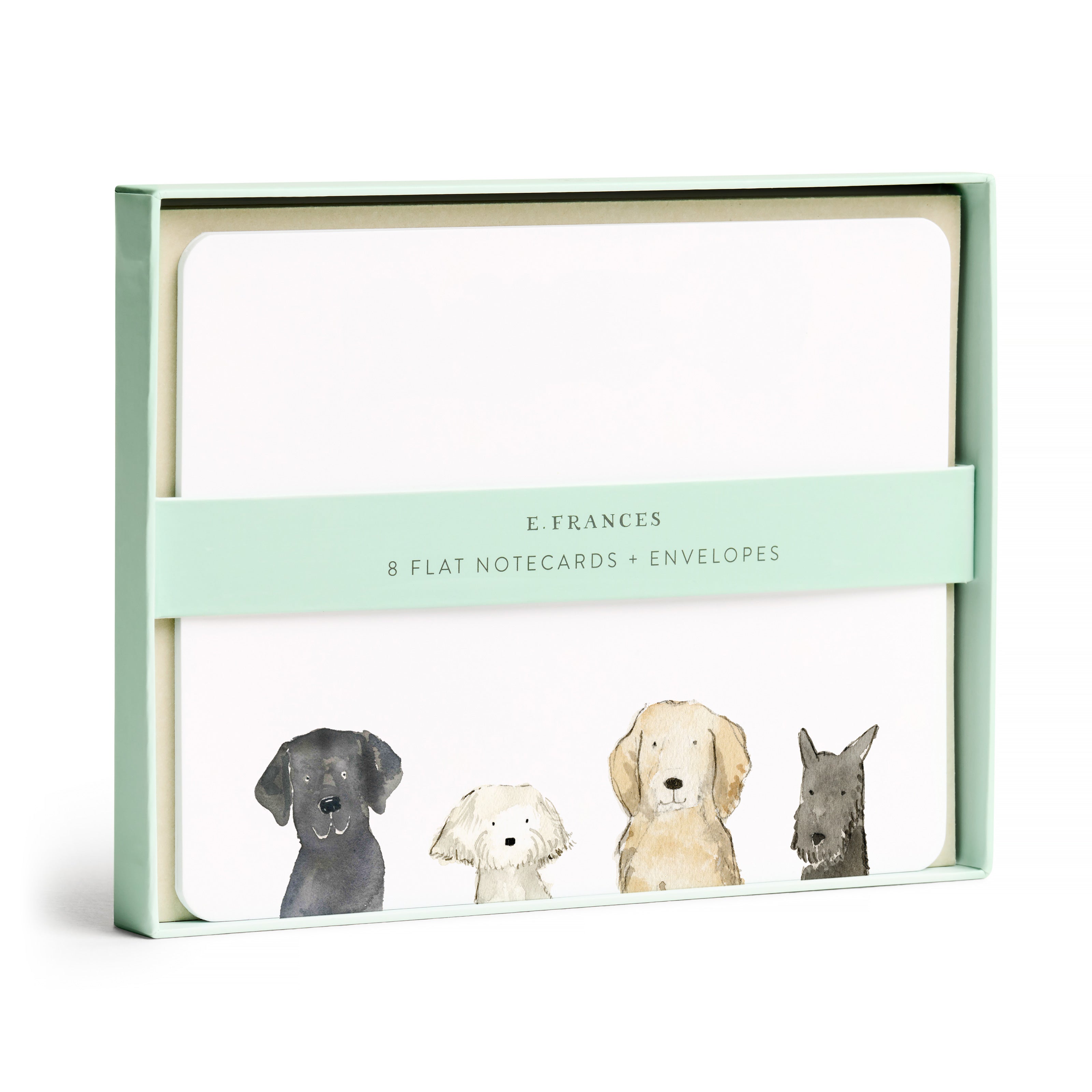 DOG DAYS FLAT NOTES-BOXED SET OF 8