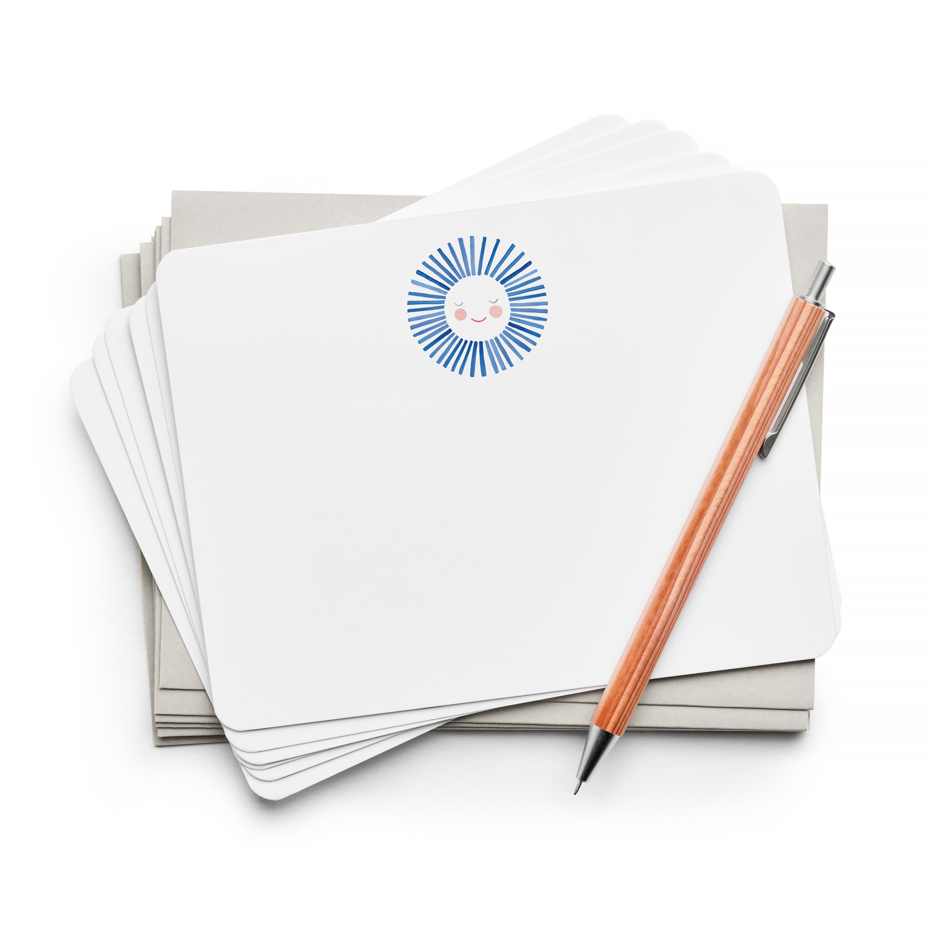 BLUE SUNSHINE FLAT NOTES-BOXED SET OF 8