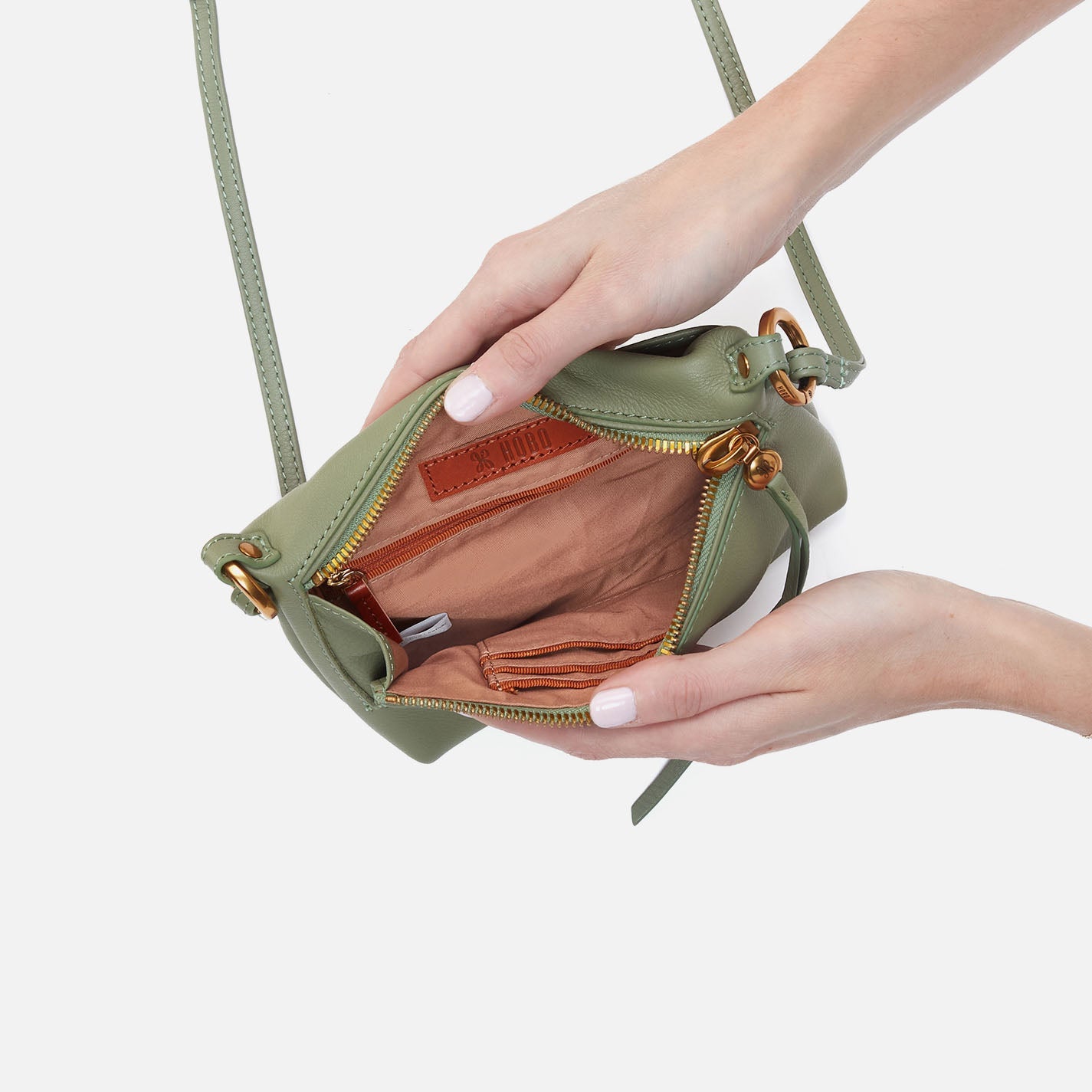 RUN ABOUT CROSSBODY PURSE-WATERCRESS