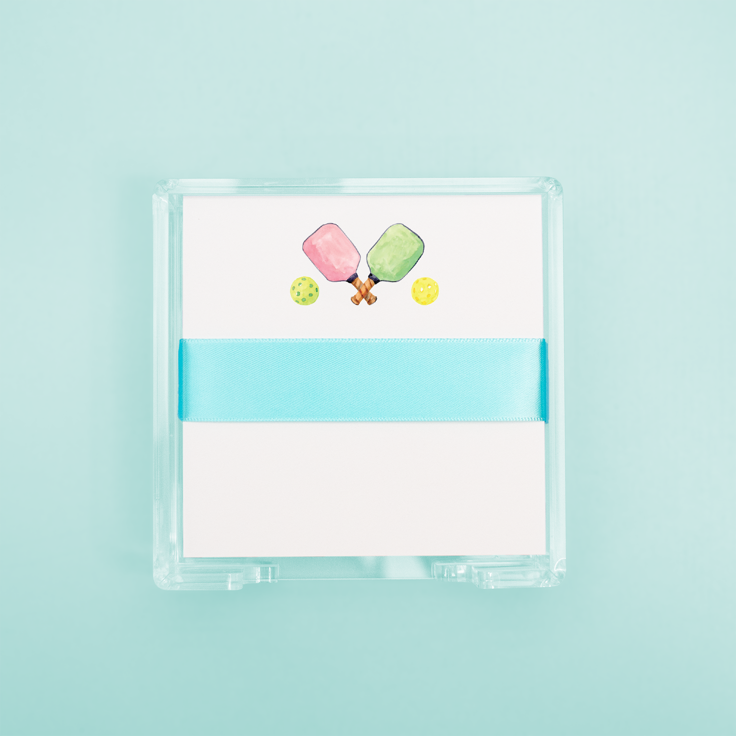 Square Desk Set - Pickleball