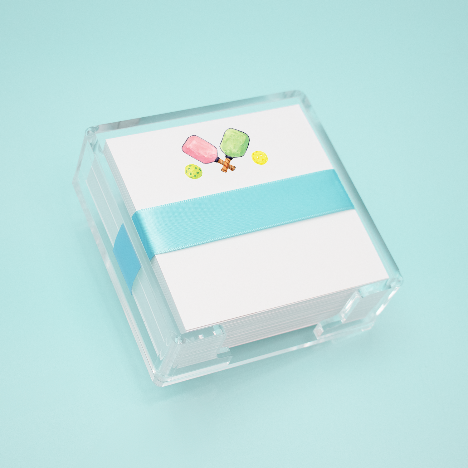 Square Desk Set - Pickleball