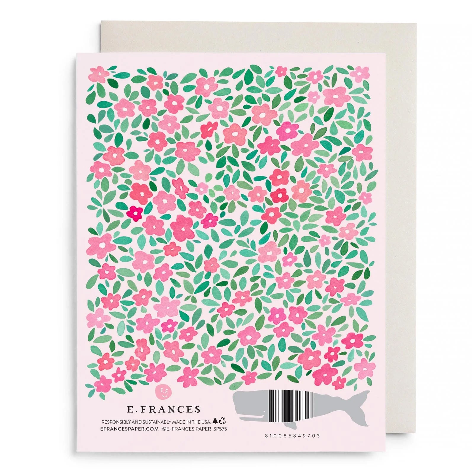 Pink Petals Bridal - Greeting Card
