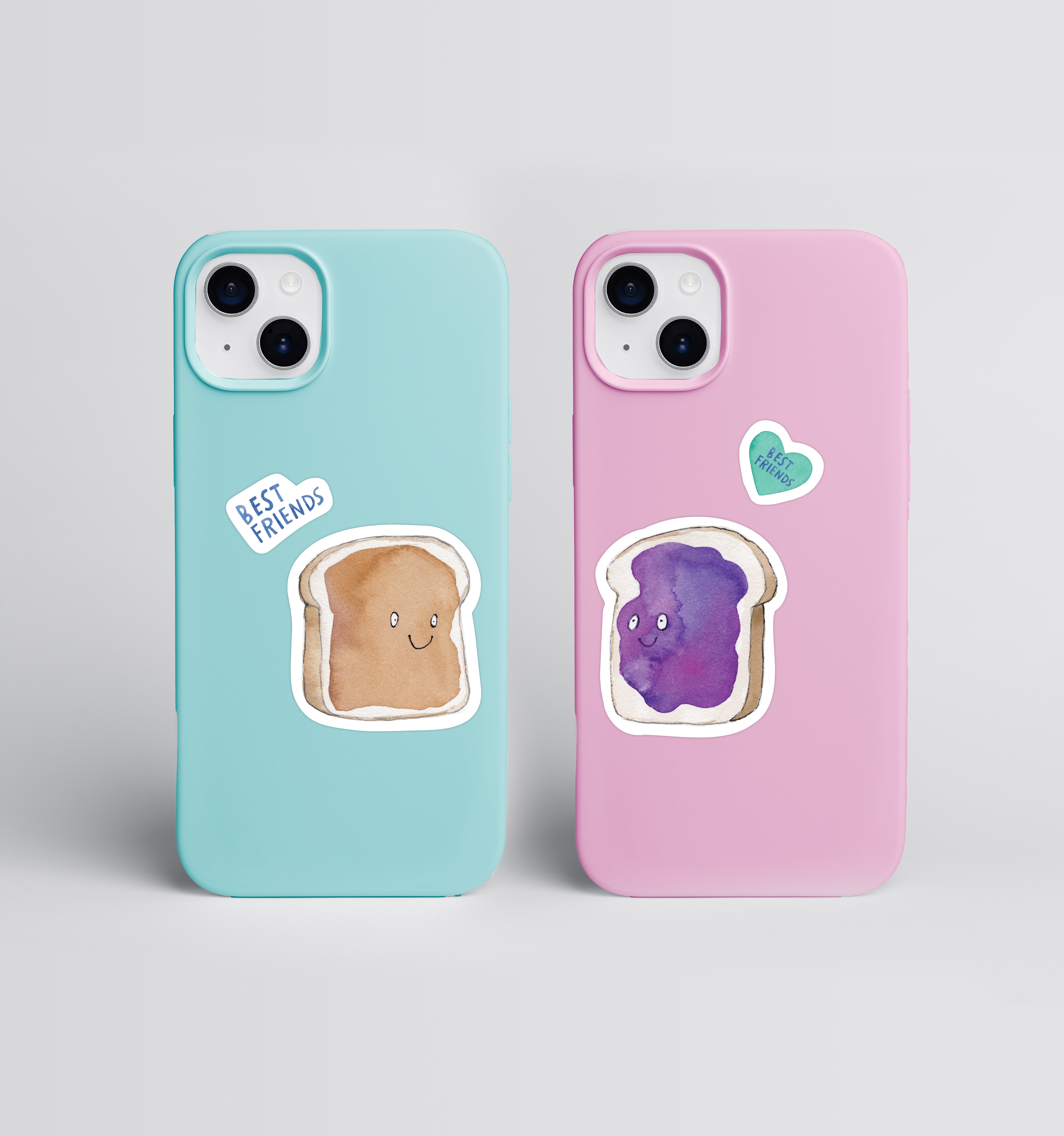 BFF PB&J Sticker Set