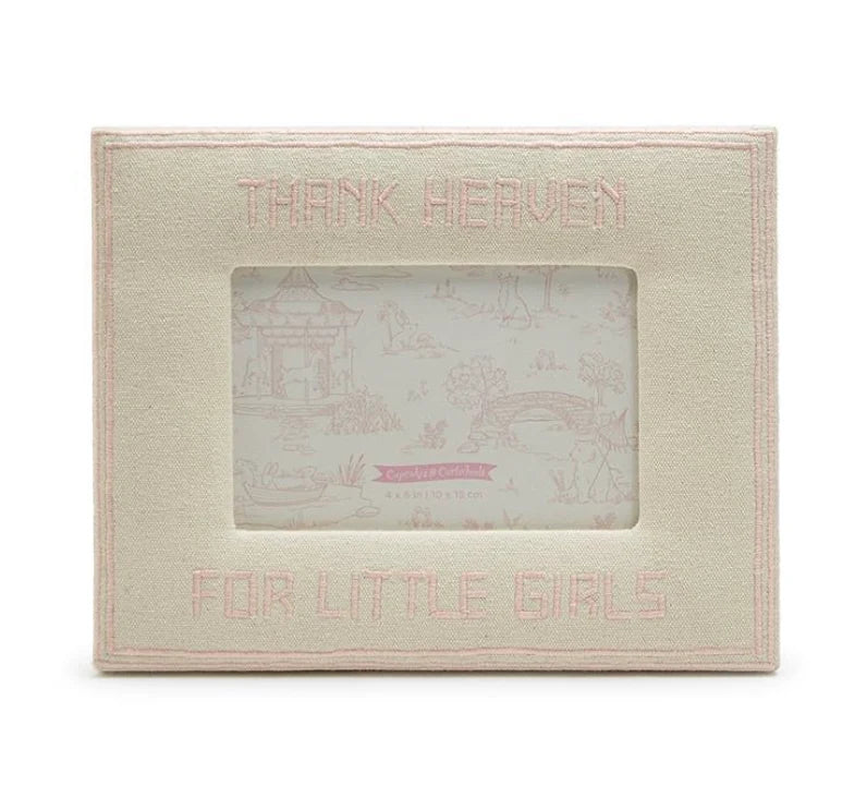 Thank Heaven 4"x6" Frame - Girl