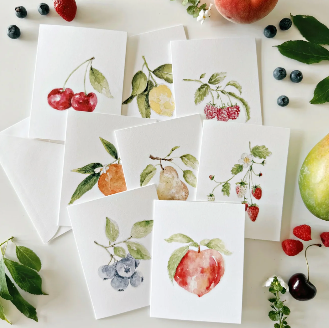 Fruit Assorted Notecard Set