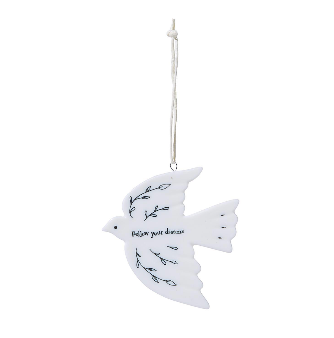 Dove Hanging Ornament - Assorted