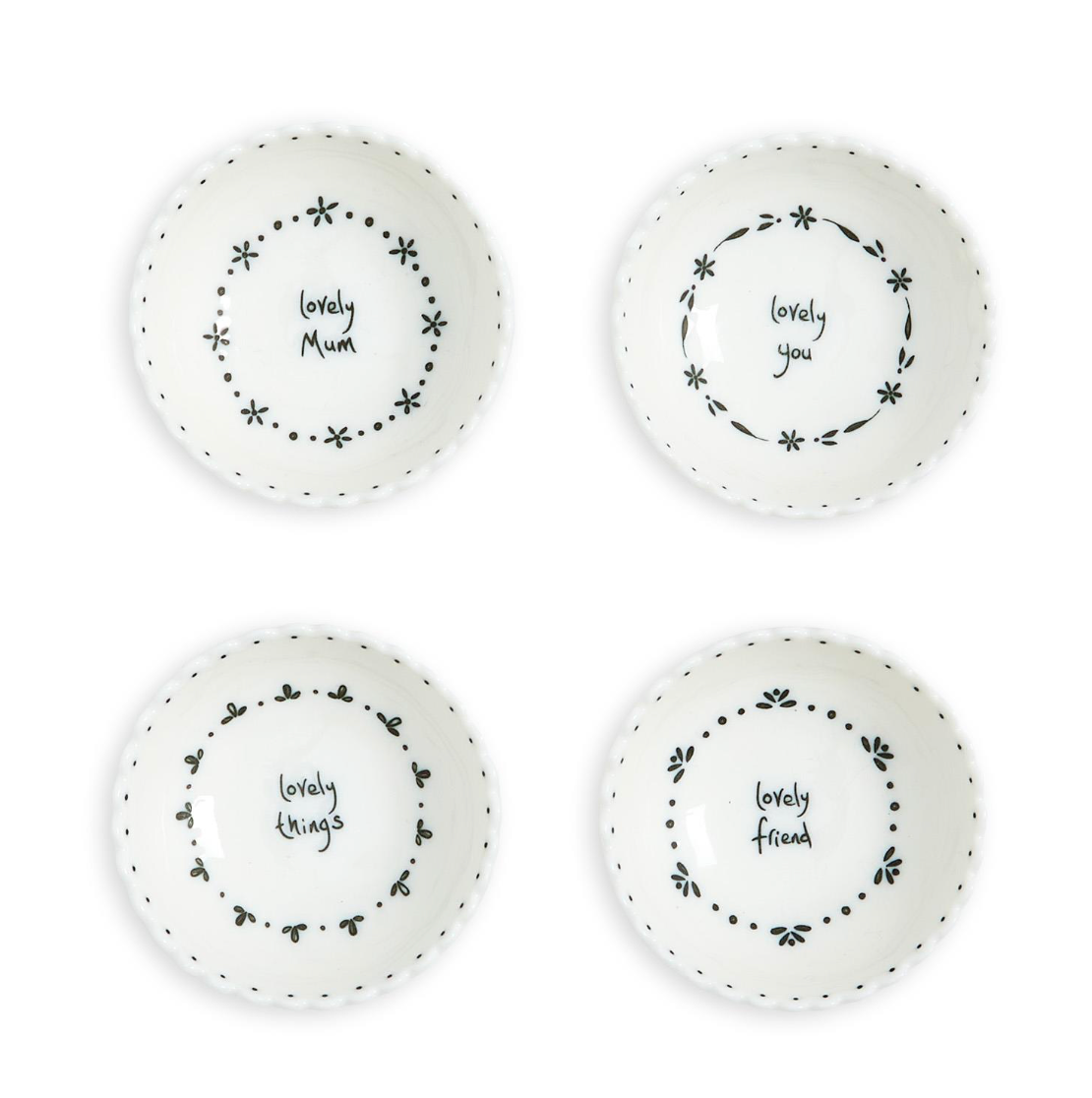 Small Scallop Trinket Bowl - Assorted Designs