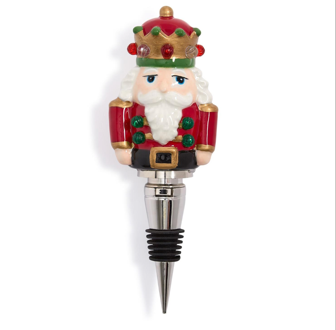 NUTCRACKER LIGHT UP BOTTLE STOPPER