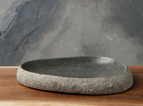 River Stone Dish - Medium 8-10"