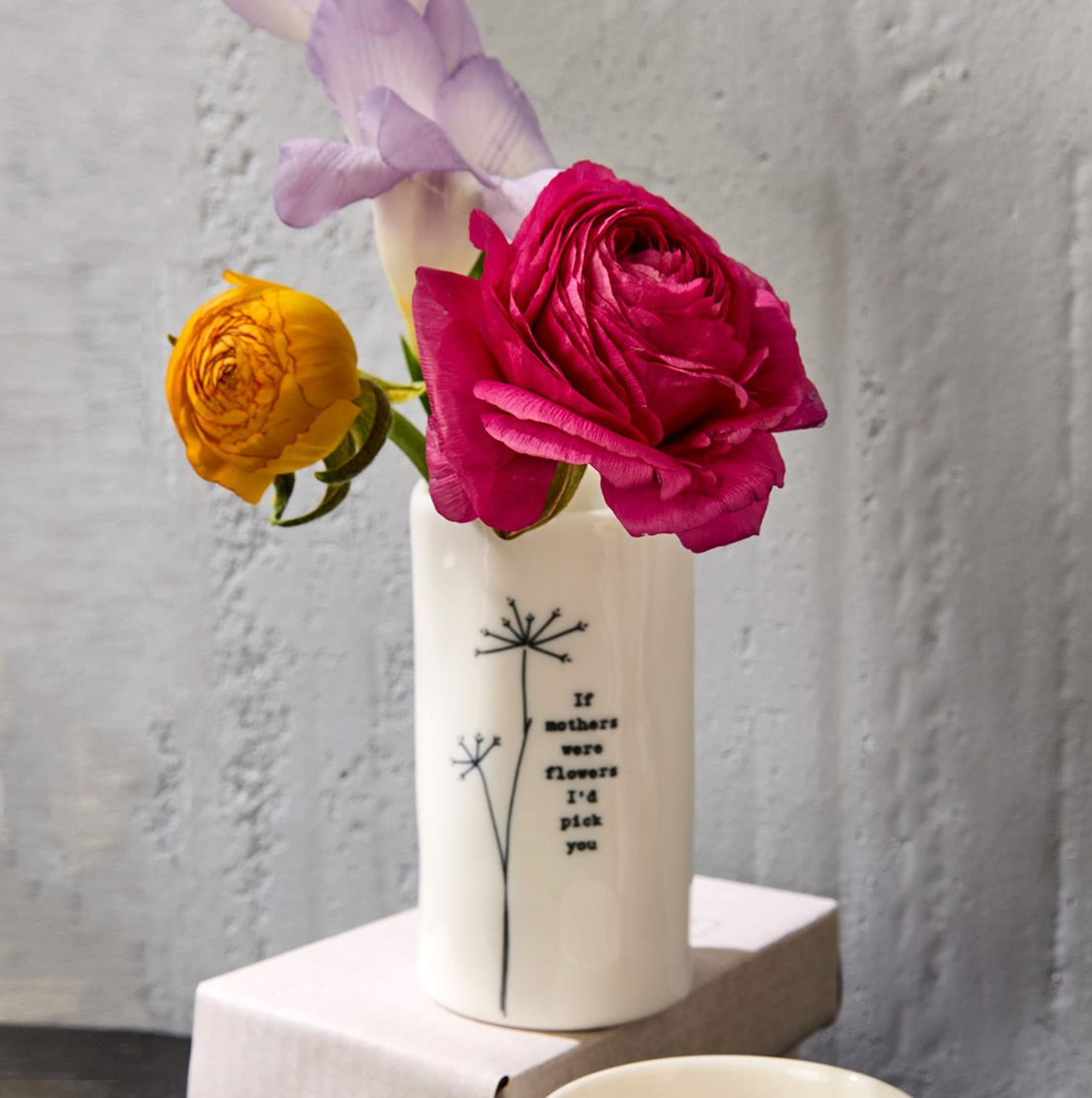 Say It with Flowers Vase (Large) w/Gift Box