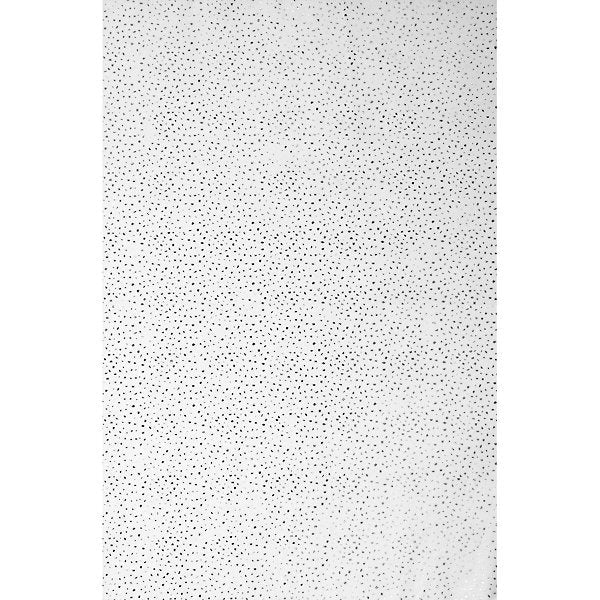 Silver Flecks Tissue Paper with scattered metallic dot pattern on white background