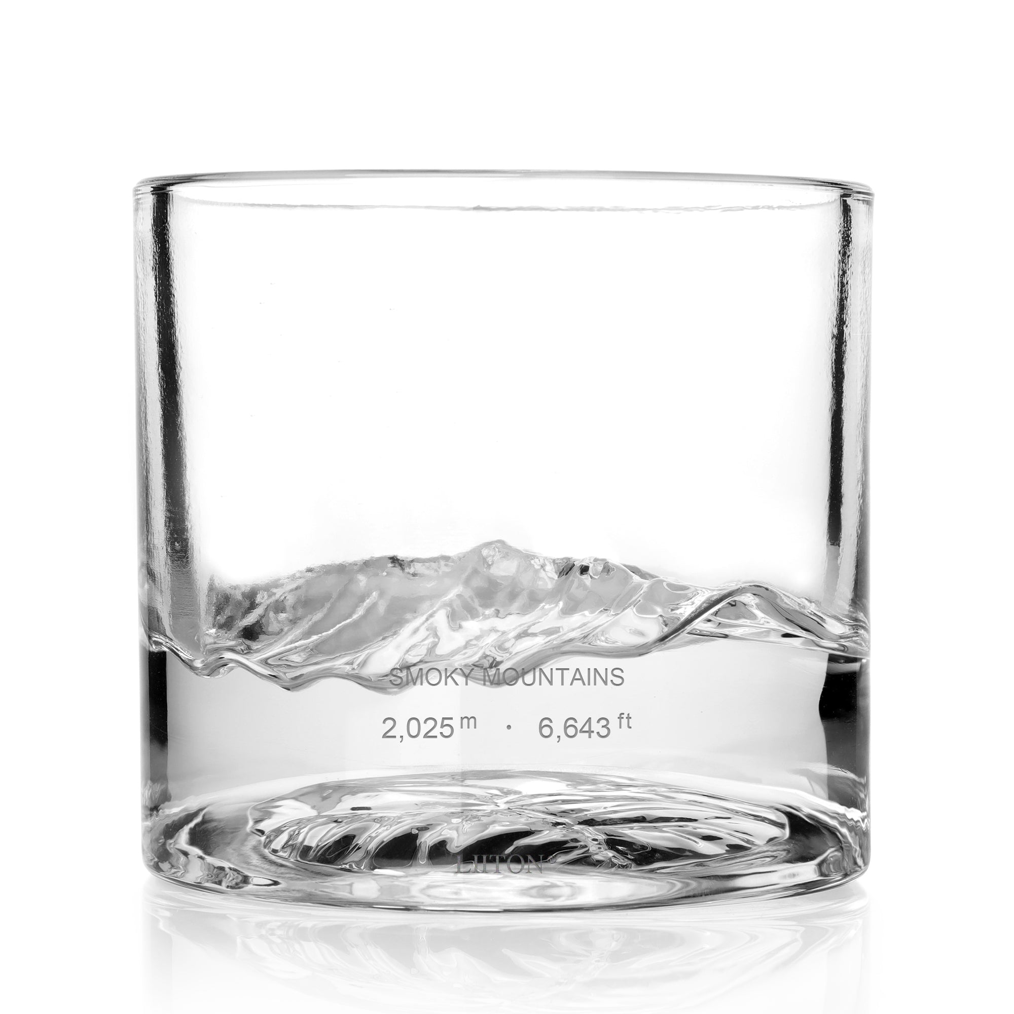 Smoky Mountains - Clingman's Dome Whiskey Glasses (set of 2)