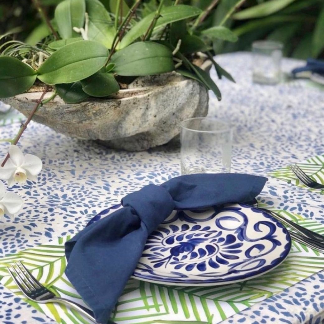 GREEN LEAF PAPER PLACEMAT PAD