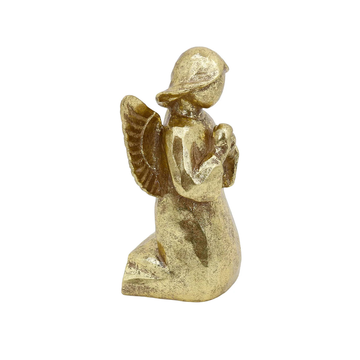 Resin Gold Angel Figurine