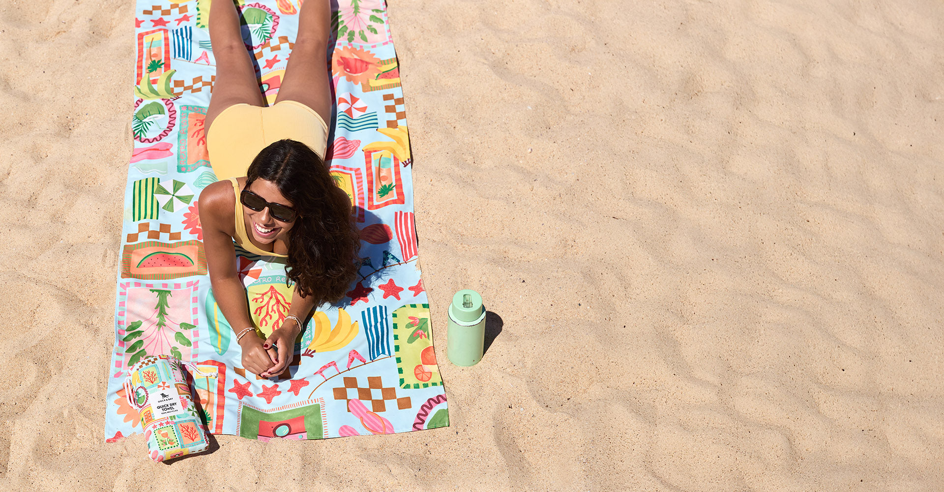 Dock & Bay Quick Dry Towel - Wish You Were Here xl