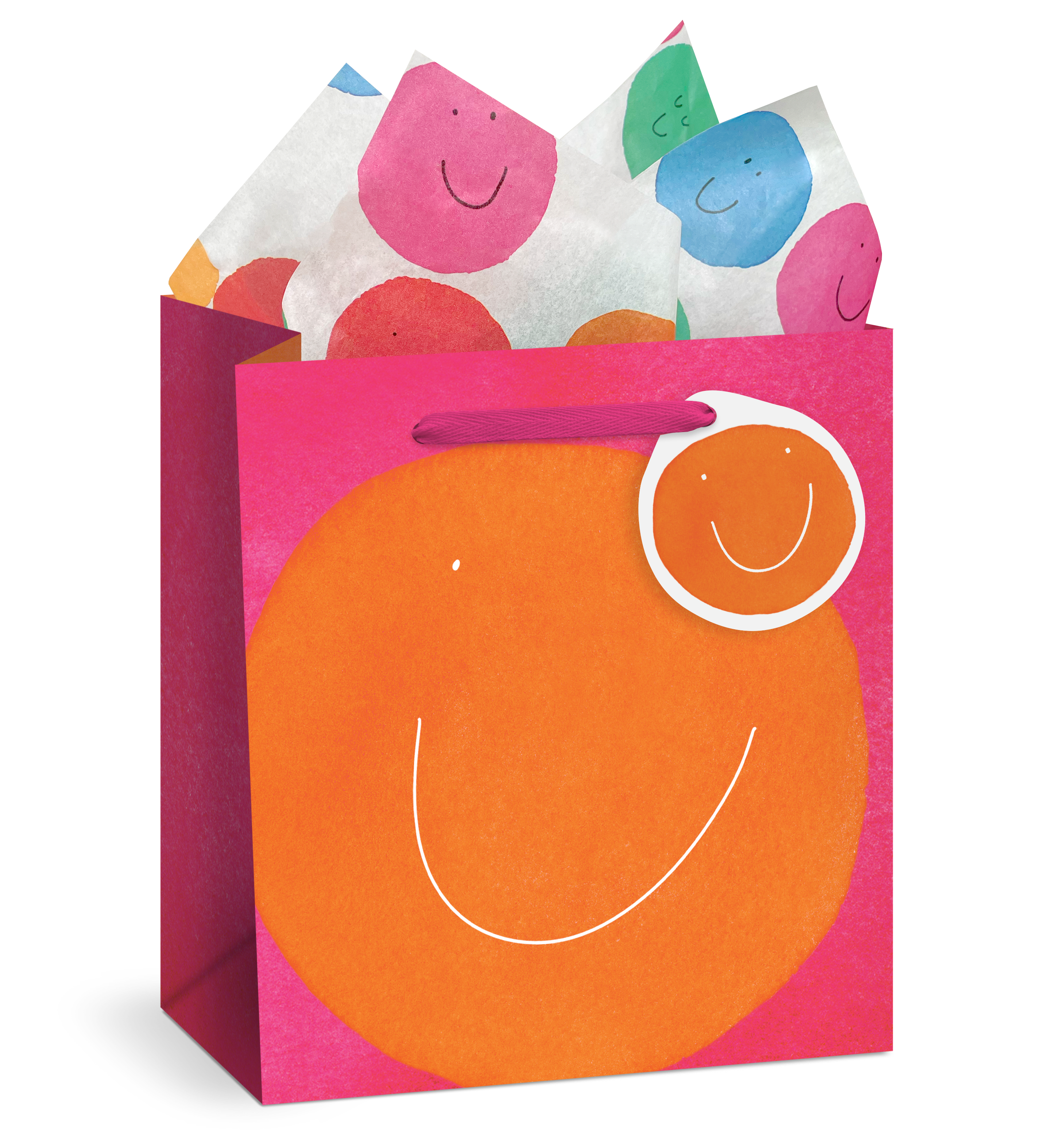 SMILEY FACE GIFT BAG