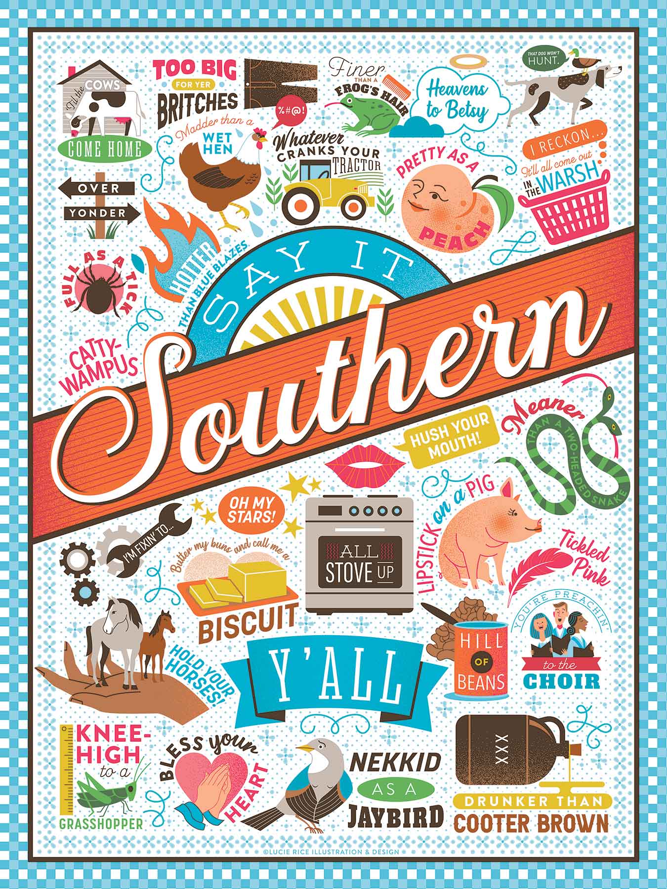 Say It Southern 500 pc Puzzle