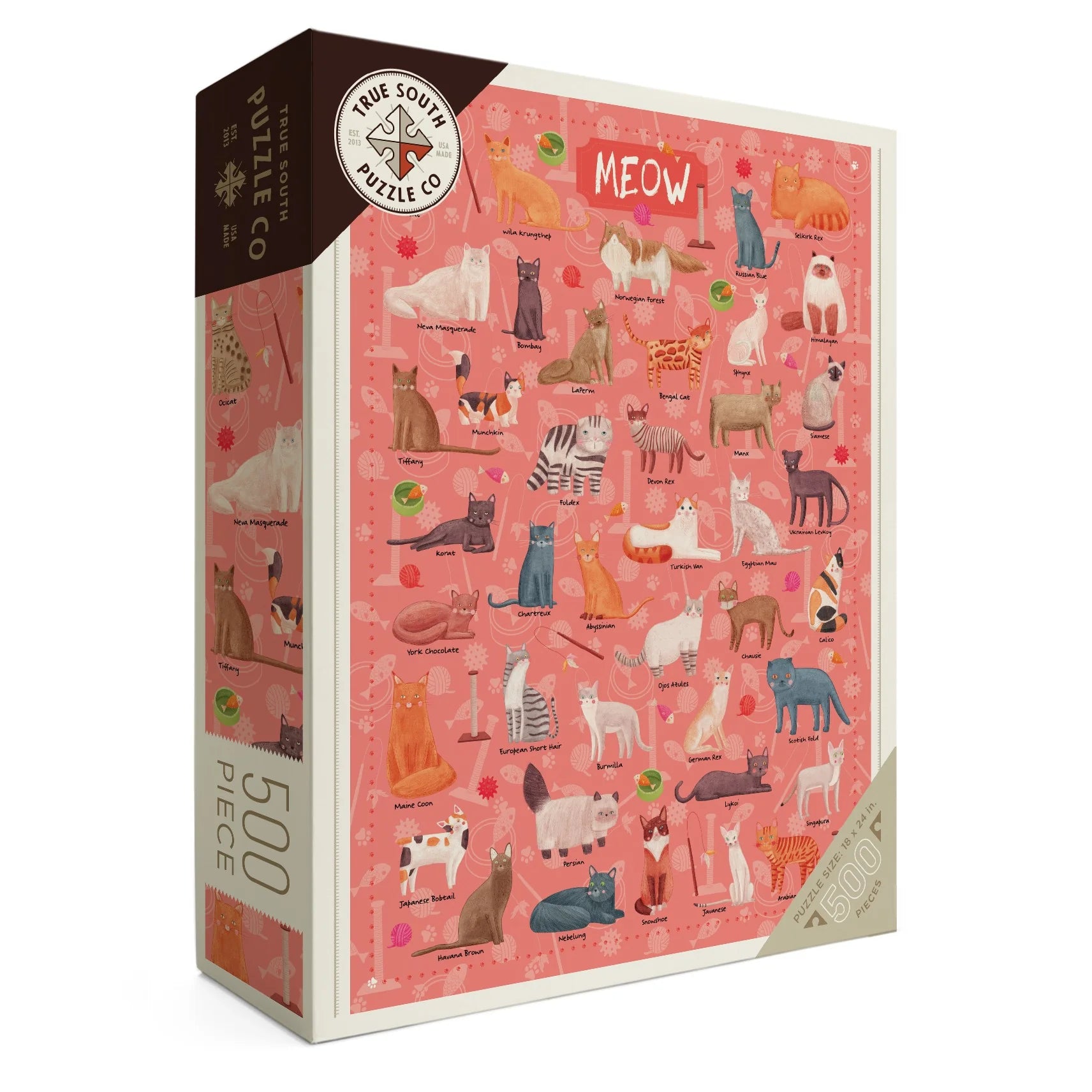 Meow 500 pc Puzzle
