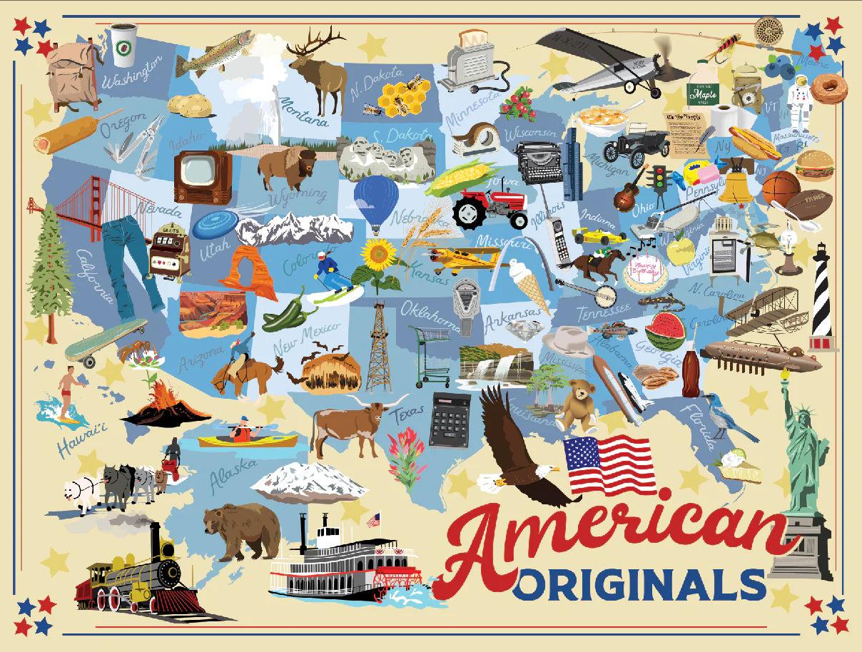 American Originals - Celebrating USA 500 pc Puzzle