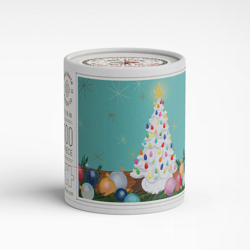 Mini Puzzle - Holiday Greetings Christmas Pets