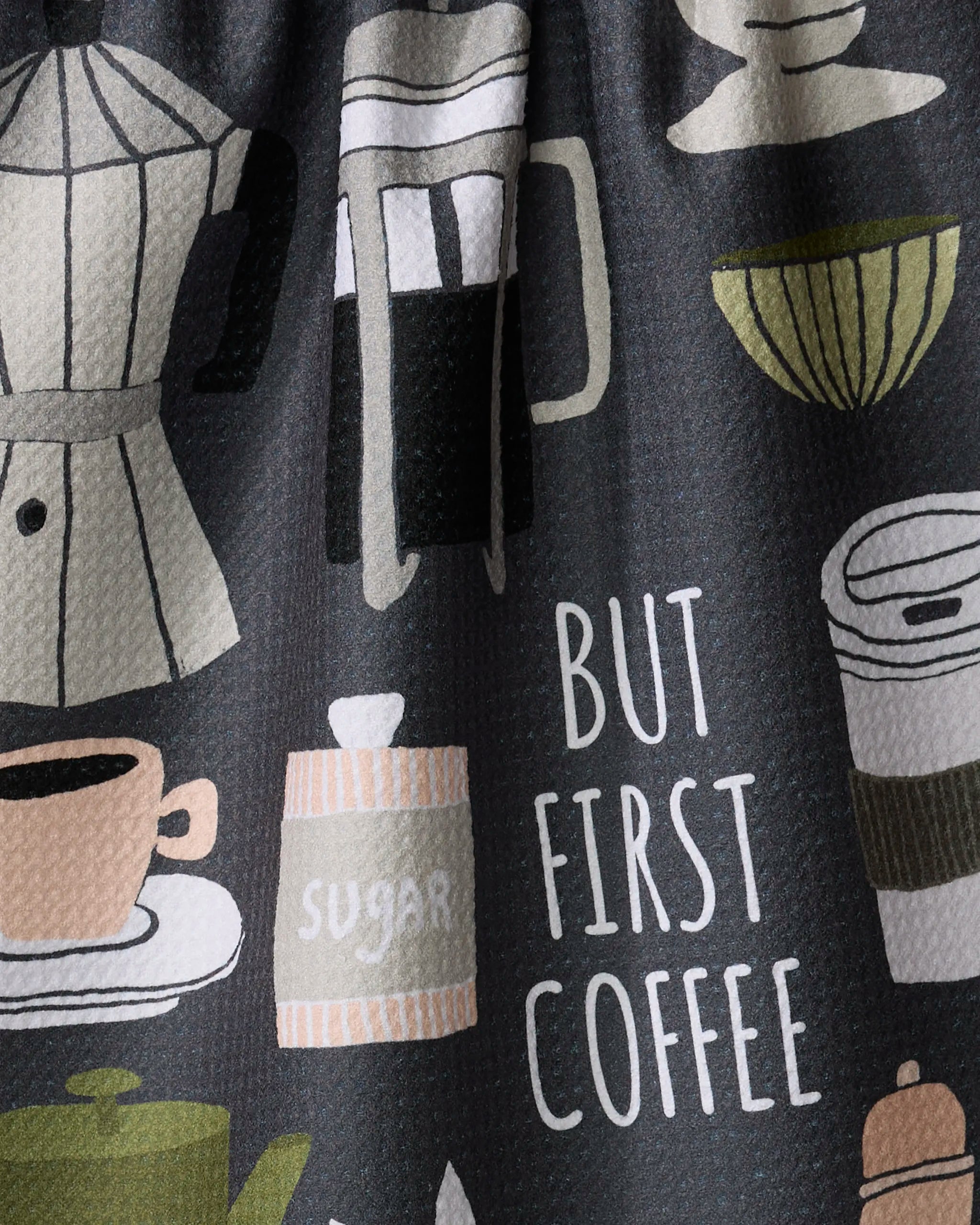 TEA TOWEL-BUT FIRST COFFEE