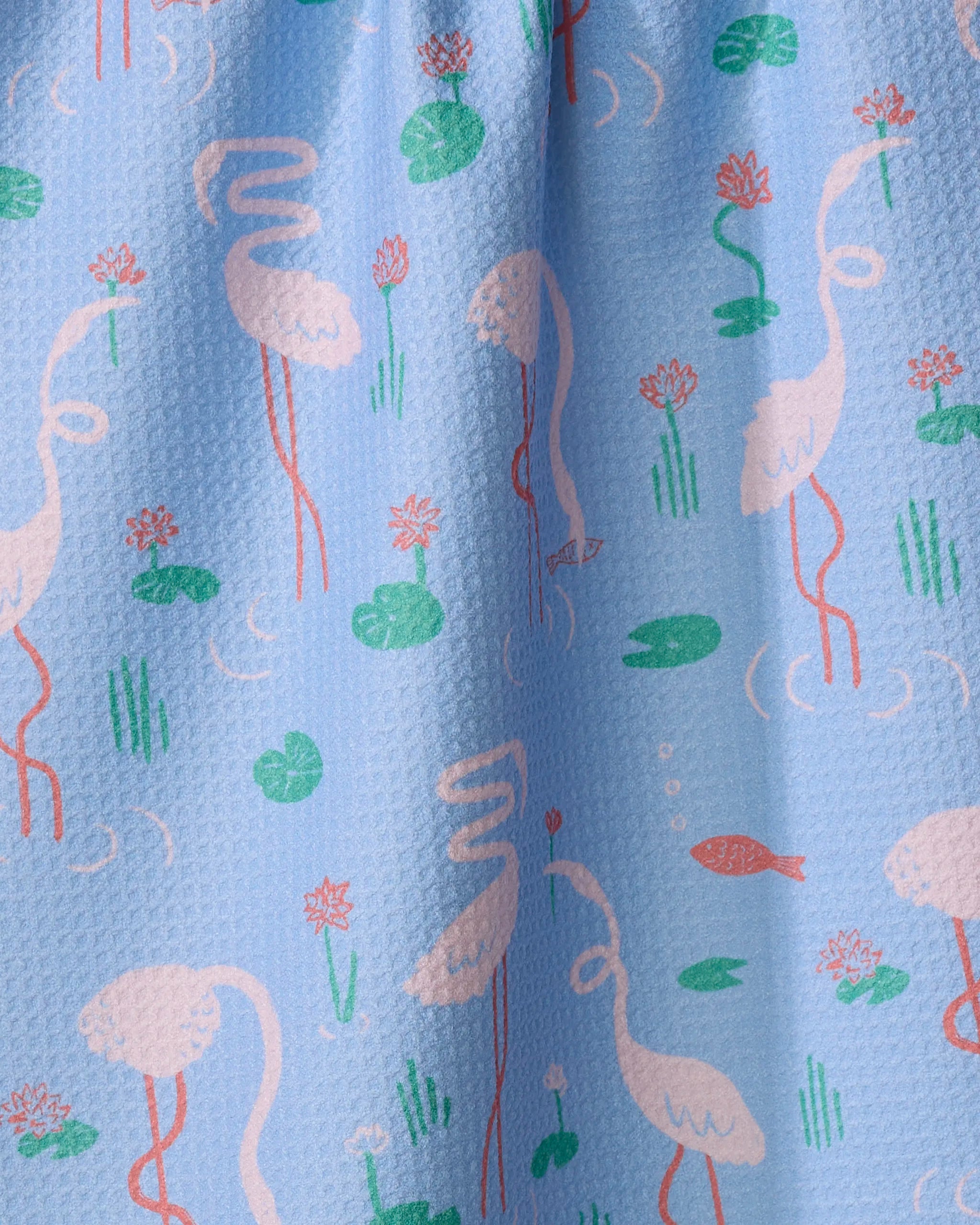 Tea Towel - Flirty Flamingo