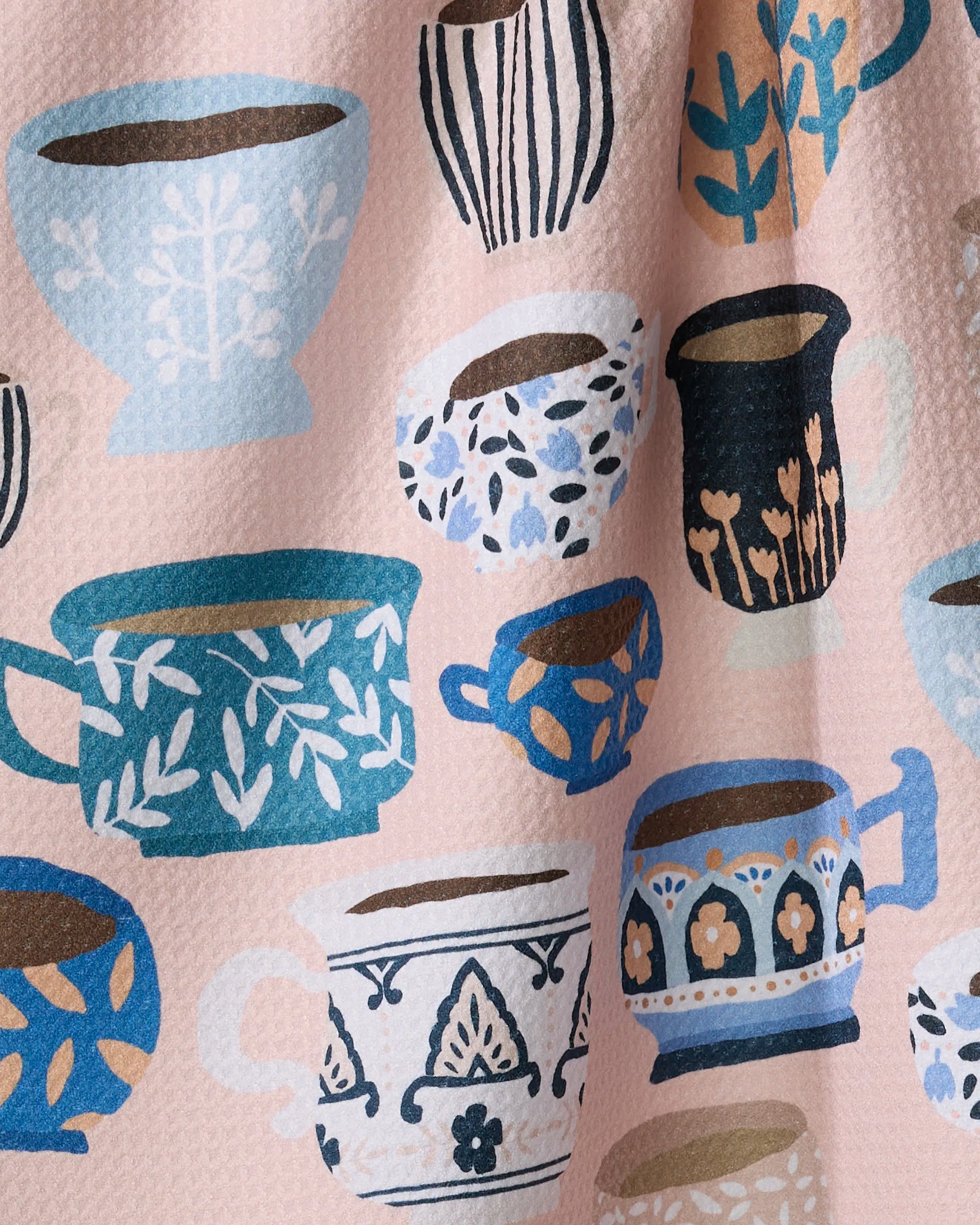 TEA TOWEL-LES TASSES