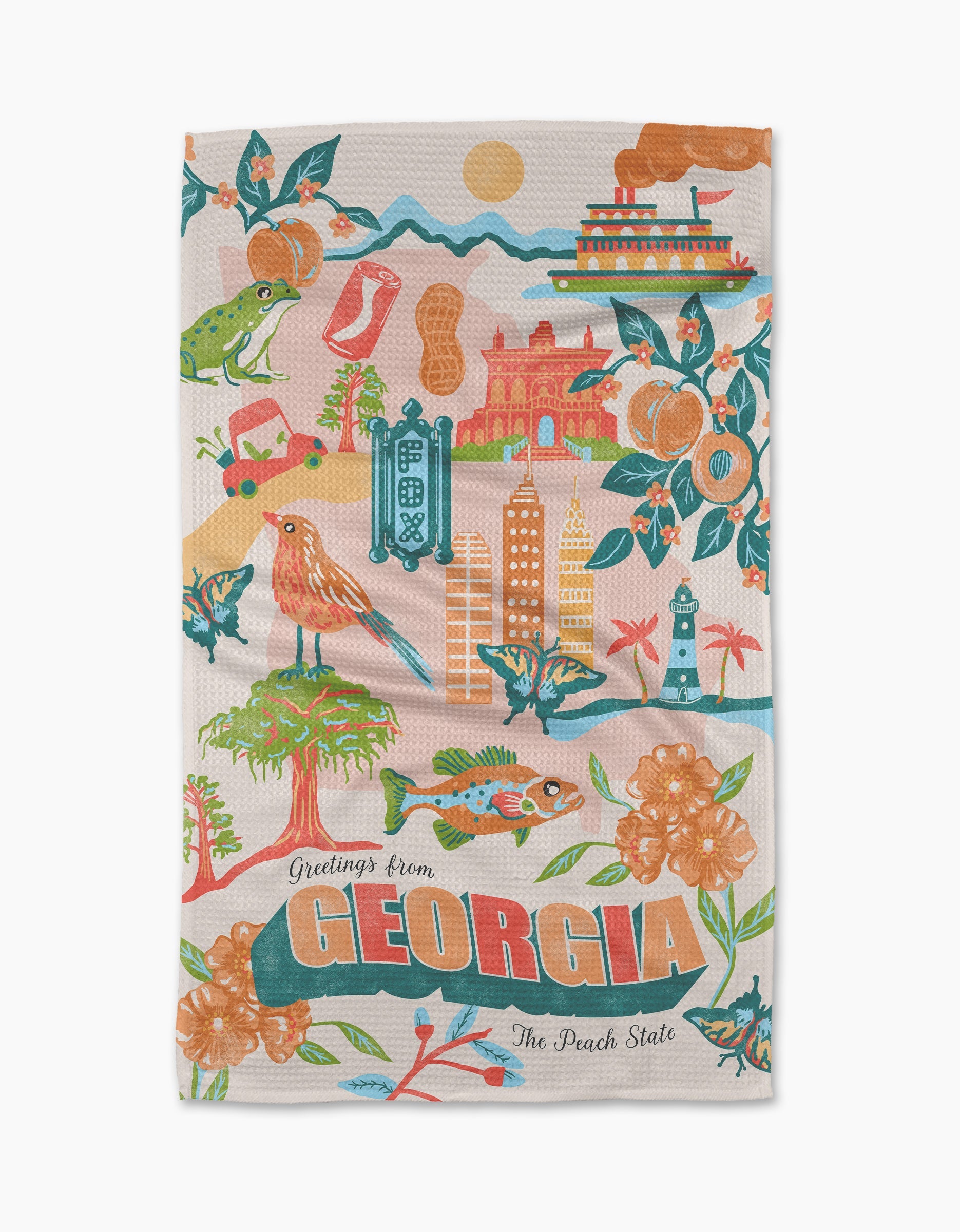Tea Towel - Greetings from Georgia