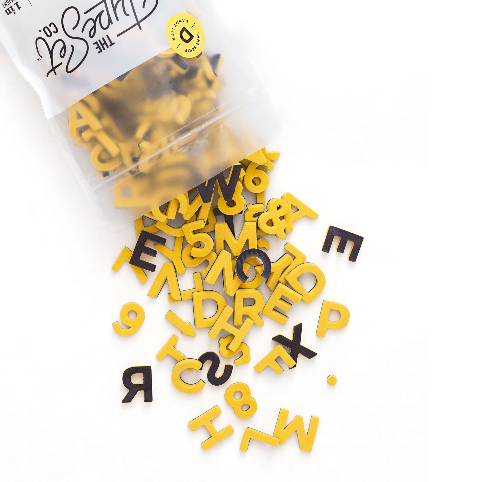 Magnetic Letters Dandy Lion (classic serif)