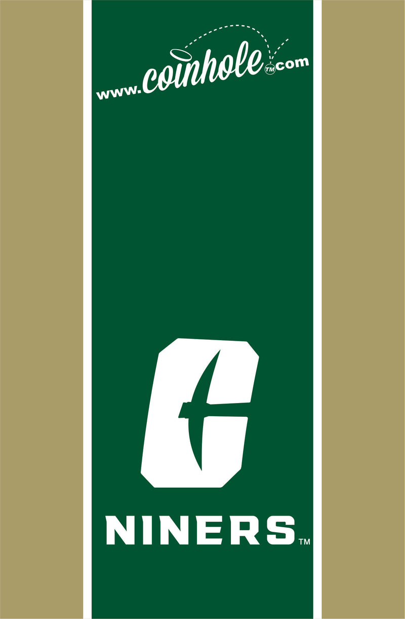 University of North Carolina Charlotte Coinhole Game Set
