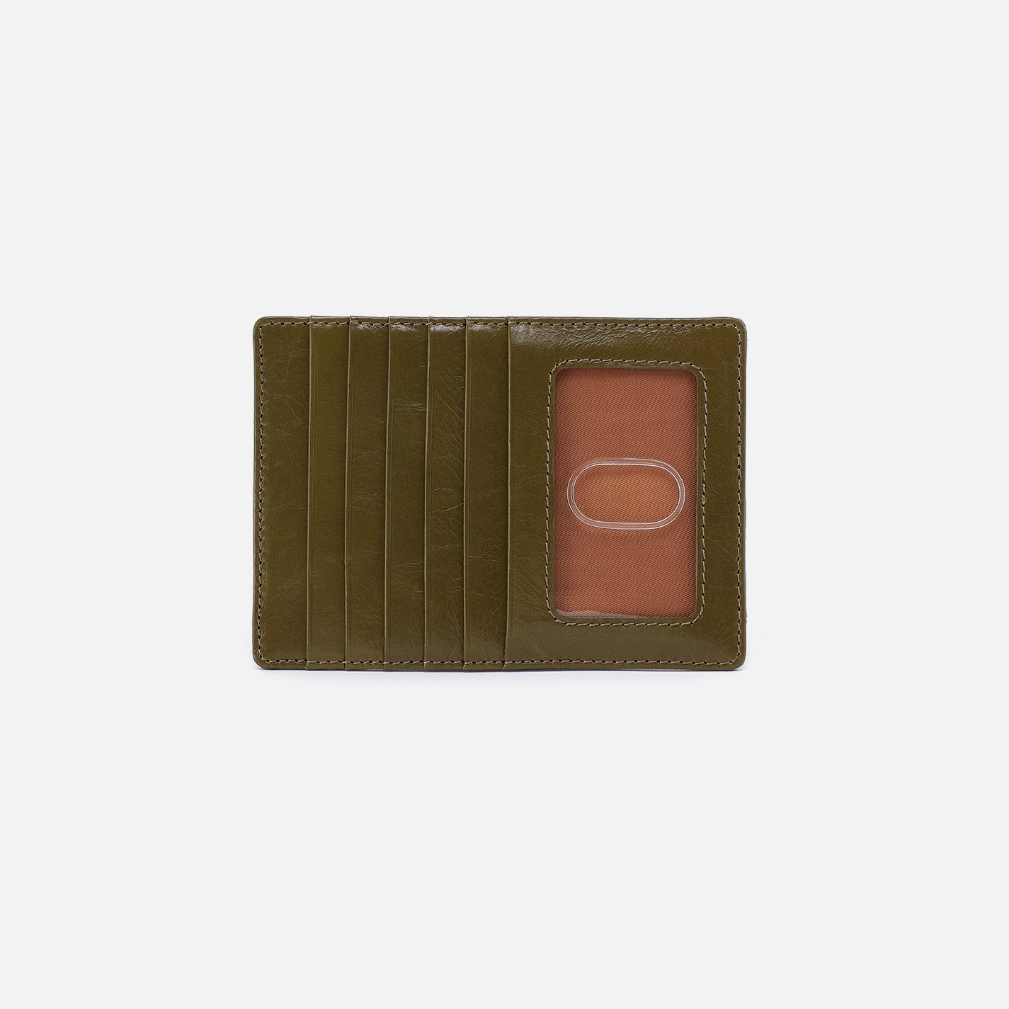 EURO SLIDE CARD CASE-OLIVE VEIL