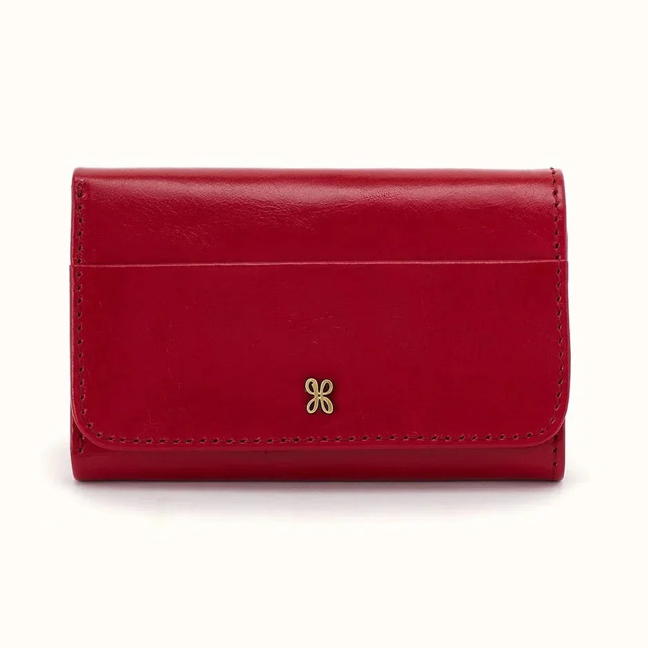 Jill Bifold Wallet - True Red