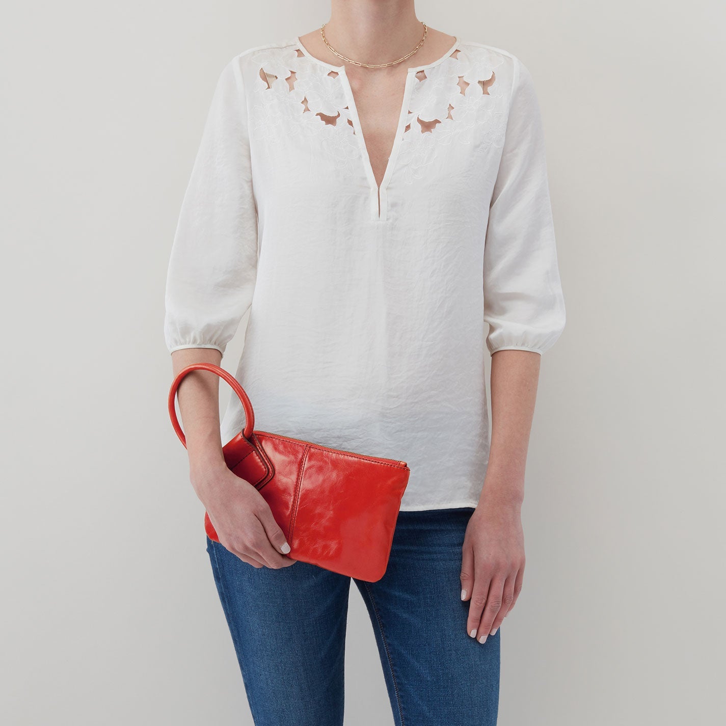 SABLE WRISTLET-GRENADINE